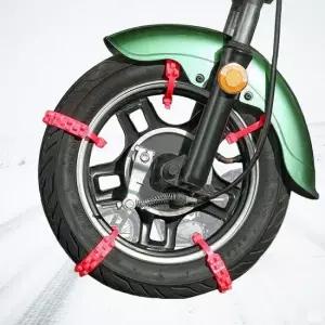 바이크용 스노우 타이 겨울 눈길 미끄럼방지 윈터 우레탄 간단한 간편한