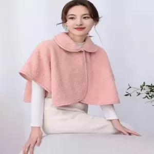 여성 4컬러 귀여운 겨울 방한 케이프망토 어깨담요 WFK5L08