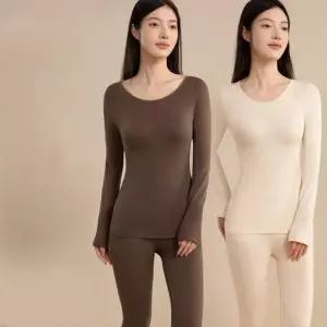 [신세계라이브쇼핑][옷자락] 여자 슬림 보정 발열 이너웨어 세트