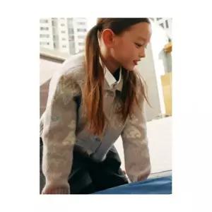 매장정품 빈폴 BEANPOLE 키즈 여아 토끼 빙키 코위찬 카디건 라벤더 (BI5Y5AG01T) BI5Y5AG01T 234660