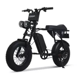 엑스트랙 몬스터 쿱 COOP 자토바이 850W 팻바이크 PAS 스로틀 전기자전거 48V 20Ah