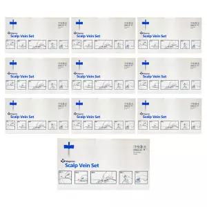 매지션 나비침 23G/24G/25G 1박스(100개입) X 10개 피하수액 스칼프 나비 체혈 니들