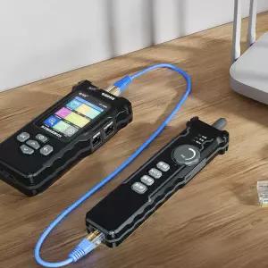 무선랜테스터기 랜포트 단선체크 전화선 케이블탐색기 공사 멀티 포트 선