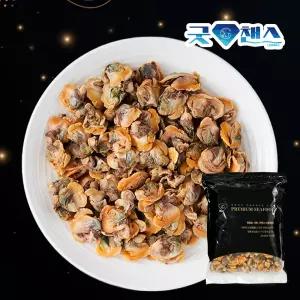 프리미엄 냉동 자숙피조개살 10kg 1박스(1kg x 10EA) 손질 피조개 깐 조개살