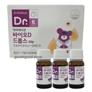 닥터에디션 바이오D 드롭스 Baby x 3개
