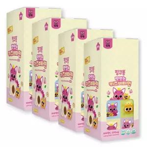 핑크퐁 맛있는 데일리 키즈 비타민캔디 (대용량 250정) 개별포장 4개