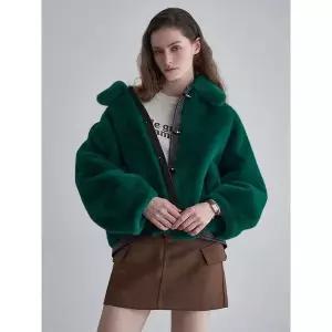 [르니앤맥코이]소프트 인조 퍼 레더 배색 무스탕 MM12MJ300HJY_P413830189