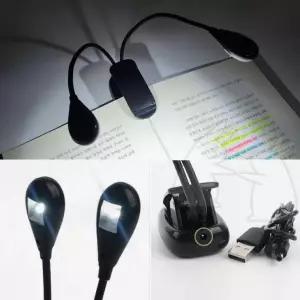 북라이트 가벼운 독서대 건전지 독서등 미니 공부등