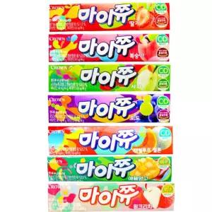 마이쮸 딸기+사과+포도+멜론+리치+피치+애플망고