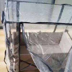 웨건 레인커버 모기장 캠핑 야외 방수 보호 설치