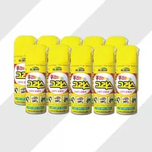 일신 스프레이 구리스 420ml 10개 기계 체인 윤활