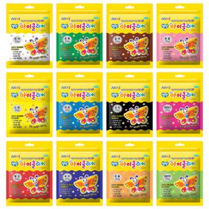 아모스 탱탱 아이클레이 낱색 50g 아모스 클레이 12칼라