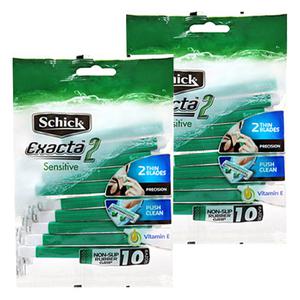 쉬크 이그젝타2 센서티브 일회용 면도기 20개