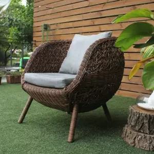 사라방드 스마랑라탄 테라스의자_앙상블 테라스테이블 정원의자