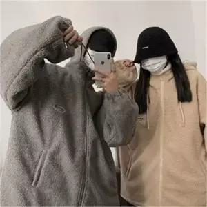 [오노마] ONM 남녀공용 커플룩 겨울 스포티한 루즈핏 양털집업점퍼 (S7985288)