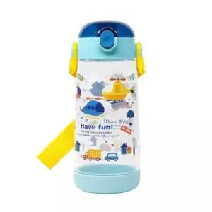 [텐바이텐]스케이터 헬리콥터 원터치 스트로 보틀 물병 480ml