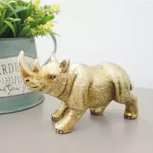 [텐바이텐]빈티지 골드 마블 코뿔소