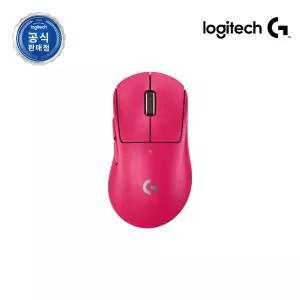 로지텍코리아 공식 G PRO X Superlight 2 DEX 무선 게이밍 마우스 핑크