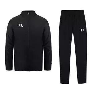 언더아머 챌린저 트랙수트 남자 트레이닝복세트 츄리닝 러닝복 블랙 1379592-001