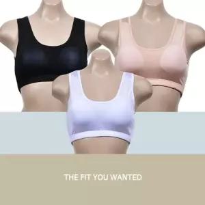 시원한 인견소재 캡내장 스포츠브라 (WFH2IL9)