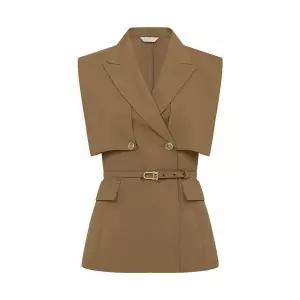 케토니 민소매 블라우스(LCBLPE4900/라이트브라운)_DG