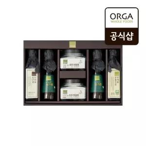 [올가] ORGA 참기름(유기농) 간장 토판염 선물세트 (110세트)