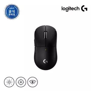 로지텍코리아 공식 G PRO X SUPERLIGHT 2c 무선 게이밍 마우스 블랙