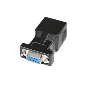 표준 9핀 RS-232 장치와 호환되는 DTECH DB9 ~ RJ45 직렬 어댑터 RS232 암형 ~ RJ-45 암형 이더넷 컨버터
