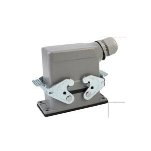 헤비 듀티 커넥터 6핀 10핀 16핀 24핀 32핀 48핀 산업용 직사각형 HA HE 하팅 TY 타입(10코어 측면 라인)