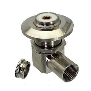 1Pcs 커넥터 UHF SO239 여성 잭 벌크헤드 직각 솔더 RG8 LMR400 RF 어댑터 동축 와이어 단자(1-10PCS)