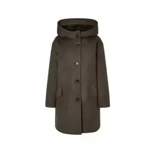 [셀러허브]헤지스 여성 핸드메이드 후디코트 카키 HSCO5D983K2 (S42603463)