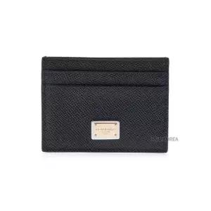 [돌체앤가바나] SS25 공용 로고 장식 카드지갑 BI0330 A1001 80999