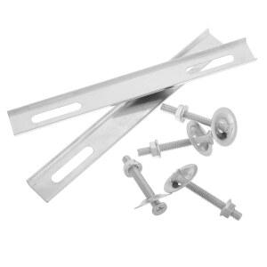 럭샤이니 모터사이클 러기지 랙 마운팅 브래킷 후면 트렁크 테일 박스 보안을 위한 강력한 브래킷 나사