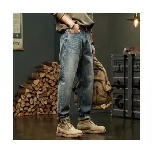 스콕 남자 배기핏 청바지 루즈핏 배기패션 탄력성 캐주얼팬츠 추동 JEN4