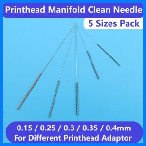 프린트 헤드 매니폴드 어댑터 청소 도구 Epson L1800 L805 XP600 DX4 DX5 DX6 DX7 i3200 4720 DTF UV 용 얇