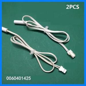 Haier 프로스트 프리 냉장고 부품의 새로운 2pcs 해동 센서 프로브 온도 온도 헤드 0060401425