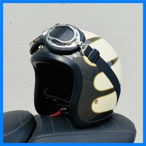 새로운 디자인 레트로 TT & COCASCOS 카페 레이서 500TX 오토바이 헬멧 오픈 페이스 경량 유리 섬유 헬멧 (