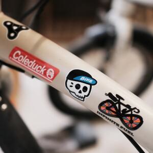 2025년 신형 자전거 스티커 방수 프레임 탑 튜브 장식 사이클링 로드 바이크 산악