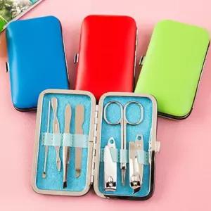 손톱깎이 세트 네일케어 비비드 디자인 휴대용 손톱정리 도구