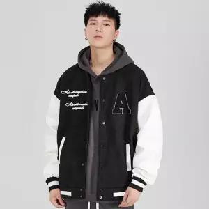 [라일리의류] Rly 블루종 남성자켓 캐주얼자켓 야구점퍼 오버핏 데