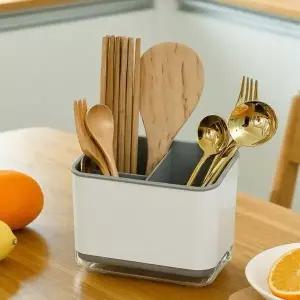 주방수저꽂이 세균 방지 주방도구보관통 위생적 물빠짐 (WFJ6GCL)