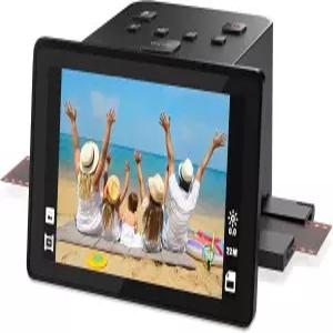 필름 슬라이드 스캐너 ？ 35mm 126 110 네거티브 슬라이드를 22MP 디지털 사진으로 변환 - 5인치 LCD 간편한