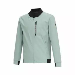 [하프클럽/디즈니골프]남성 로고 펀칭 집업 점퍼 DN1MJP003