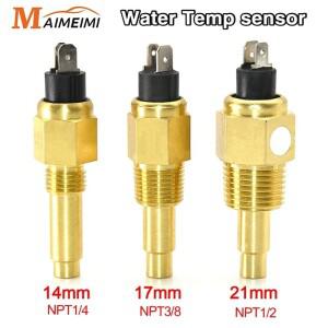 범용 수온 센서 14mm 자동차 120 학위 알람 경주