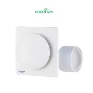 [룽스]욕실용 시로코팬 댐퍼 환풍기 소형 KV100D