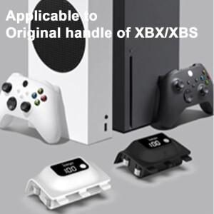1400mAh 무선 게임패드 배터리 디지털 디스플레이 충전식 컨트롤러 Xbox 시리즈 S와 호환 가능