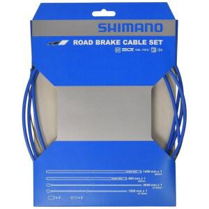 [미국배송] 시마노 듀라-에이스 로드 브레이크 케이블 세트 PTFE 코팅 내부 와이어 파란색