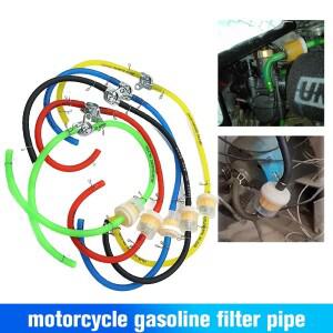 바이크 오토바이 가솔린 연료 탭 밸브 온/오프 스위치 + 오일 ATV 튜브+오일 카트 필터 페콕 핏 바이크 고