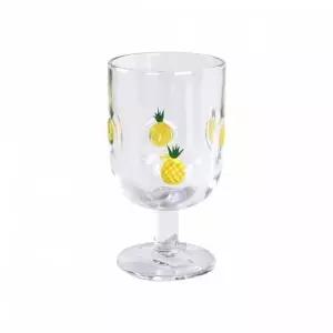 결혼 고블렛 유리잔 선물 신혼부부 집들이 파인애플 (WFKC318)
