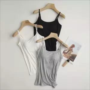 여성 5컬러 베이직 캡내장 나시 스포츠나시 요가웨어 (WFKCFBJ)